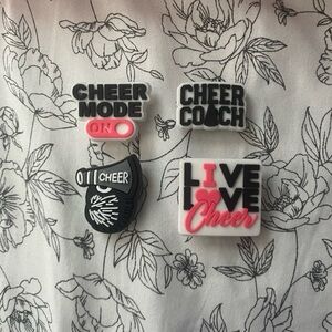 Cheer Croc Charms